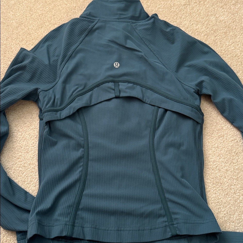 Lululemon Emerald Green Define Full-Zip Athletic … - image 4